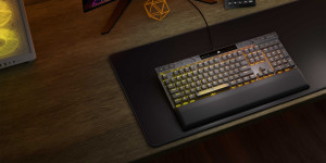 Beitragsbild des Blogbeitrags CORSAIR veröffentlicht die magnetisch-mechanischen Tastatur K70 MAX an 