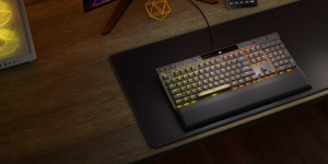Beitragsbild des Blogbeitrags CORSAIR veröffentlicht die magnetisch-mechanischen Tastatur K70 MAX an