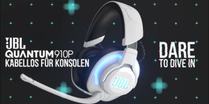 Beitragsbild des Blogbeitrags JBL Quantum 910P Console Wireless Headset im Test