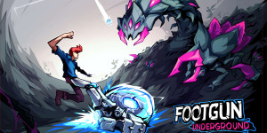 Beitragsbild des Blogbeitrags Roguelike trifft Fußball im Pixel-Art-Actionspiel Footgun: Underground
