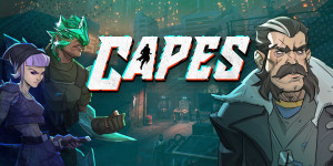 Beitragsbild des Blogbeitrags Superhelden-Taktikspiel Capes erscheint am 29. Mai 2024 