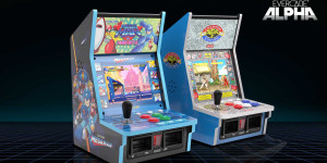 Beitragsbild des Blogbeitrags Evercade Alpha – mit Evercade kompatible Bartop-Arcademaschine 