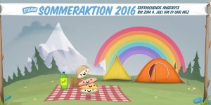 Beitragsbild des Blogbeitrags Steam Sommeraktion 2016 gestartet 