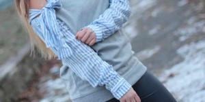 Beitragsbild des Blogbeitrags Outfit: Grey and blue
