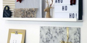 Beitragsbild des Blogbeitrags Einfache Weihnachtsdekoration für die vier Wände