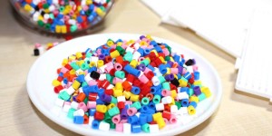 Beitragsbild des Blogbeitrags Bügelperlen DIY