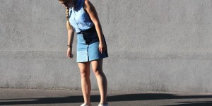 Beitragsbild des Blogbeitrags My Denim on Denim Look 