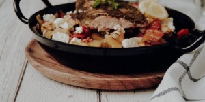 Beitragsbild des Blogbeitrags Lachs aus dem Ofen