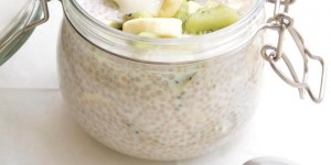Beitragsbild des Blogbeitrags Rezept: Chiapudding mit Soja Joghurt