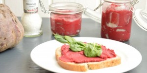 Beitragsbild des Blogbeitrags Rezept: veganer Rote Rüben Aufstrich