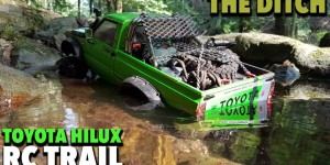 Beitragsbild des Blogbeitrags Toyota Hilux RC Trail – the Ditch 