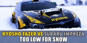 Beitragsbild des Blogbeitrags Kyosho Fazer VE – Too Low For Snow 