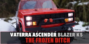 Beitragsbild des Blogbeitrags Vaterra Ascender Blazer K5 – The frozen ditch