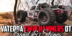Beitragsbild des Blogbeitrags Vaterra Twin Hammers DT – Sand and Stones Run