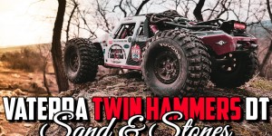 Beitragsbild des Blogbeitrags Vaterra Twin Hammers DT – Sand and Stones Run 