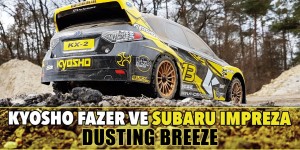 Beitragsbild des Blogbeitrags Kyosho Fazer Subaru Impreza – Dusting Breeze