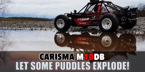 Beitragsbild des Blogbeitrags Carisma M10DB – Let some puddles explode! 