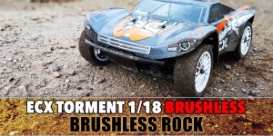 Beitragsbild des Blogbeitrags ECX Torment 1/18 Brushless – Brushless rock