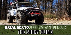 Beitragsbild des Blogbeitrags Axial Scx10 Jeep – The Sunny Climb