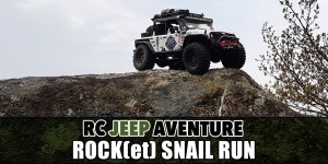 Beitragsbild des Blogbeitrags RC Jeep Adventure – Rock(et) Snail