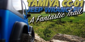 Beitragsbild des Blogbeitrags Tamiya CC-01 Jeep Wrangler – A fantastic trail