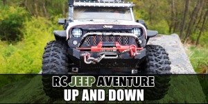 Beitragsbild des Blogbeitrags RC Jeep Trail – Up & Down 