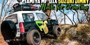 Beitragsbild des Blogbeitrags Tamiya MF-01X Suzuki Jimny – Made for Crawling 