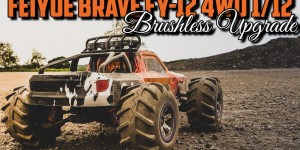 Beitragsbild des Blogbeitrags Feiyue Brave FY-12 4WD 1/12 – Brushless Upgrade