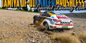 Beitragsbild des Blogbeitrags Tamiya DF-01 Brushless – Lancerlot bashing alive 