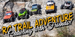 Beitragsbild des Blogbeitrags RC Trail Adventure – Crawling with friends 