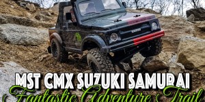 Beitragsbild des Blogbeitrags MST CMX Suzuki Samurai – Adventure Trail 