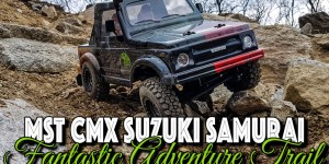 Beitragsbild des Blogbeitrags MST CMX Suzuki Samurai – Adventure Trail