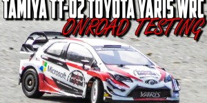 Beitragsbild des Blogbeitrags Tamiya TT-02 Toyota Yaris WRC – Onroad Testing 