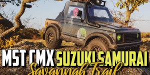 Beitragsbild des Blogbeitrags MST CMX Suzuki Samurai – Savannah Trail