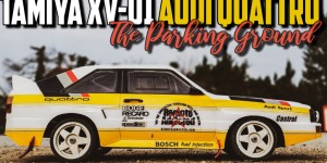 Beitragsbild des Blogbeitrags Tamiya XV-01 Audi Sport Quattro – The Parking Ground 