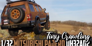 Beitragsbild des Blogbeitrags 1/32 Mitsubishi Pajero OH32A02 – Tiny Crawling