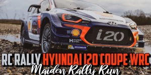 Beitragsbild des Blogbeitrags RC Rally Hyundai i20 Coupe WRC – Maiden Rally Run 