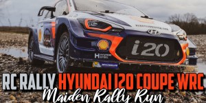 Beitragsbild des Blogbeitrags RC Rally Hyundai i20 Coupe WRC – Maiden Rally Run