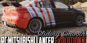 Beitragsbild des Blogbeitrags RC Mitsubishi Lancer Evolution X – Sliding smooth