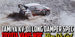 Beitragsbild des Blogbeitrags Tamiya XV-01 Long Damper Spec Toyota Yaris – Slow We Go! Slow Motion 