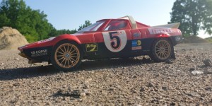 Beitragsbild des Blogbeitrags Tamiya FF-02 RWD Vintage Lancia Stratos – No filter, no music, 100% speed