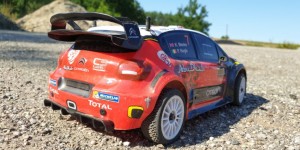 Beitragsbild des Blogbeitrags 1/10 RC Citroen C3 WRC – Super Smooth Dirt Run 