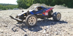 Beitragsbild des Blogbeitrags Tamiya Grasshopper II Black Edition – 3S Speeding