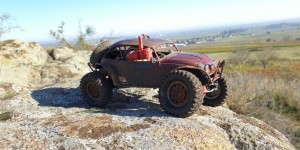 Beitragsbild des Blogbeitrags 1/10 RC Custom VW Bug – Hellboy testing the Bugzilla 