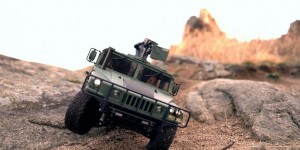 Beitragsbild des Blogbeitrags 1/10 RC Humvee HG P408 – A little bit more trailing with Arnie 