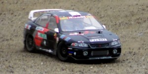 Beitragsbild des Blogbeitrags Tamiya DF-03RA Mitsubishi Lancer V – Maiden Rally Run 