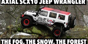 Beitragsbild des Blogbeitrags Axial Scx10 Jeep – The fog, the snow, the forest