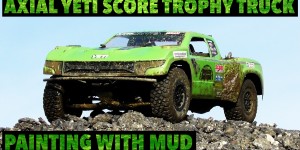 Beitragsbild des Blogbeitrags Axial Yeti Score Trophy Truck – Painting with mud