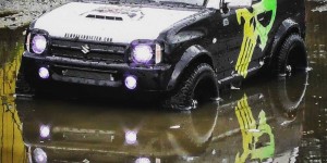 Beitragsbild des Blogbeitrags What a lucky shot of the Tamiya Jimny