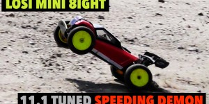 Beitragsbild des Blogbeitrags Losi Mini 8ight – 11.1 Tuned Speeding Demon 